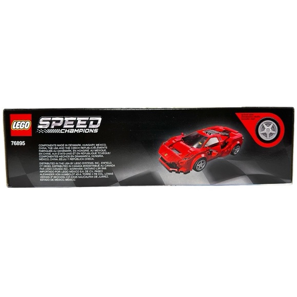 LEGO 76895 Speed Champions Ferrari F8 Tributo New Sealed - Picture 3 of 6